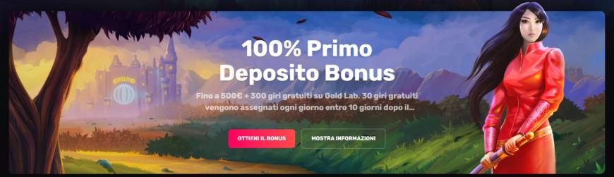 Bonus di Casinomia