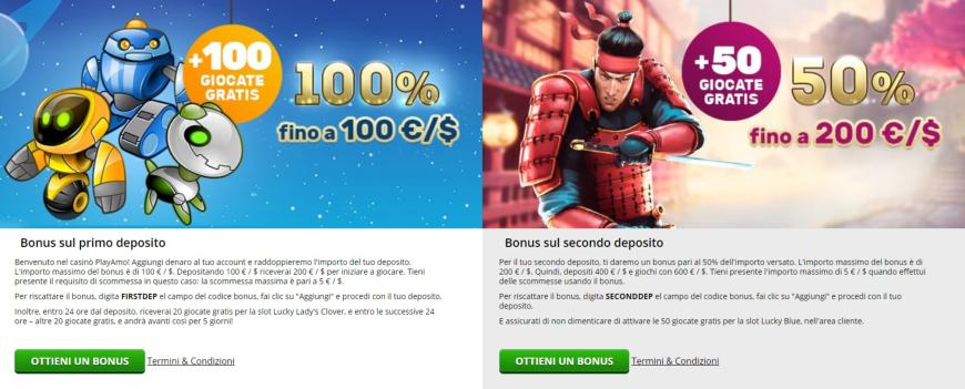 Bonus di Playamo