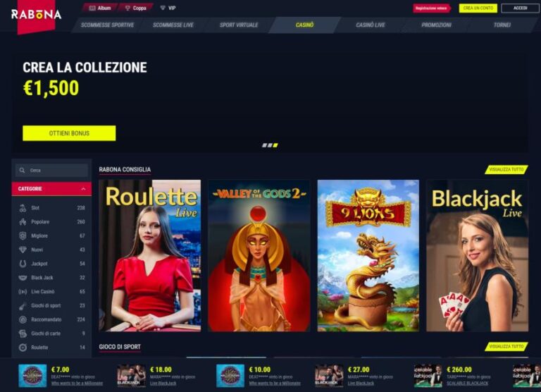 Rabona Casino I Pro e i Contro secondo gli esperti