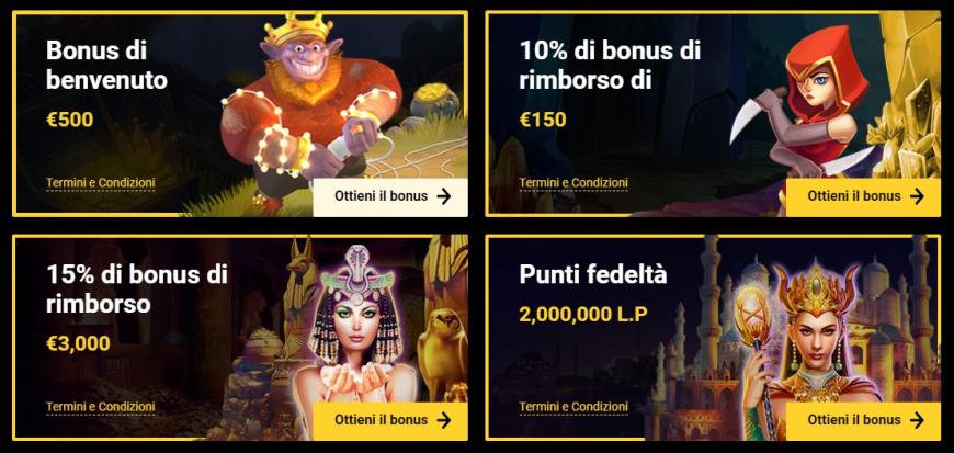 Bonus di Zet Casino