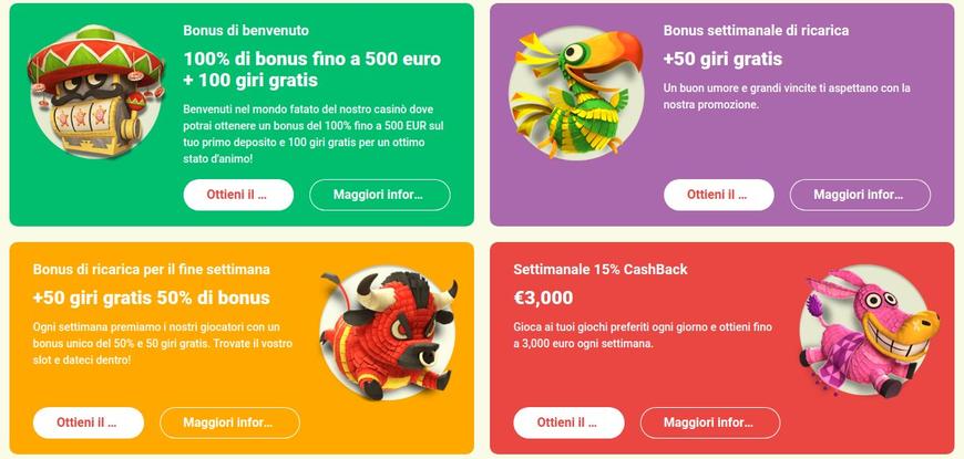 YoYo Casino bonus