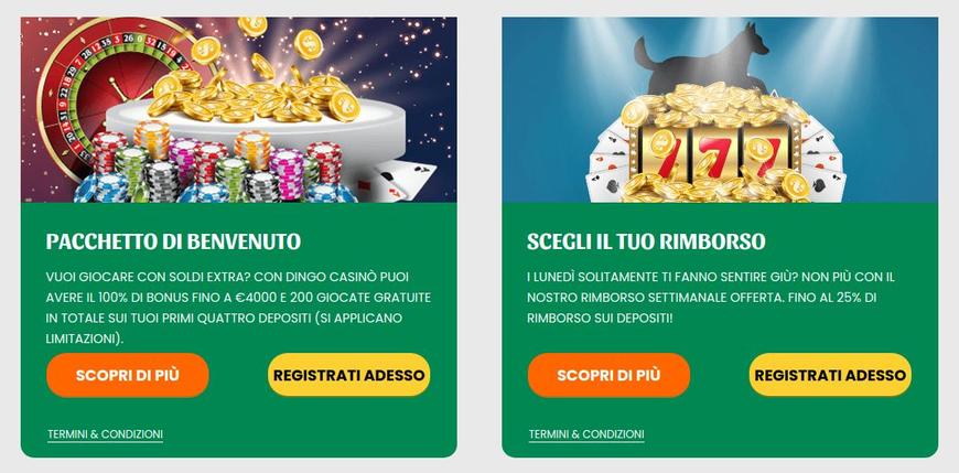 Offerta Bonus