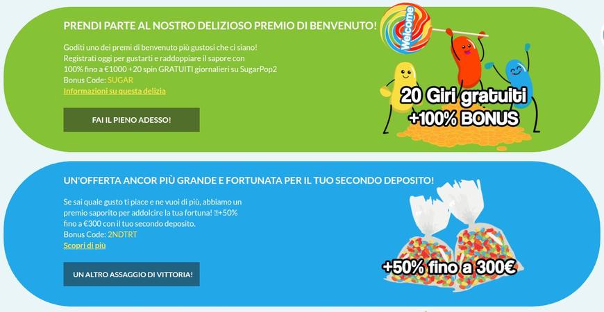 Jelly Bean Casino Bonus e promozioni